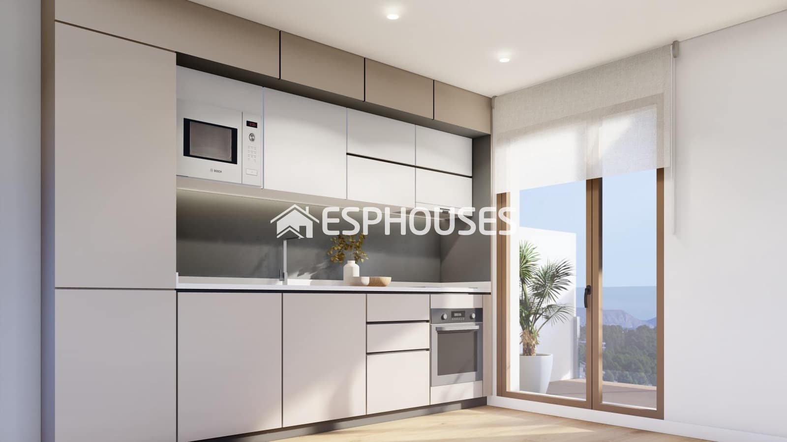 4 makuuhuone Bungalow myytävänä paikassa La Nucia mukana uima-altaan 
autotalli - 470 000 € (Ref: 9846752)