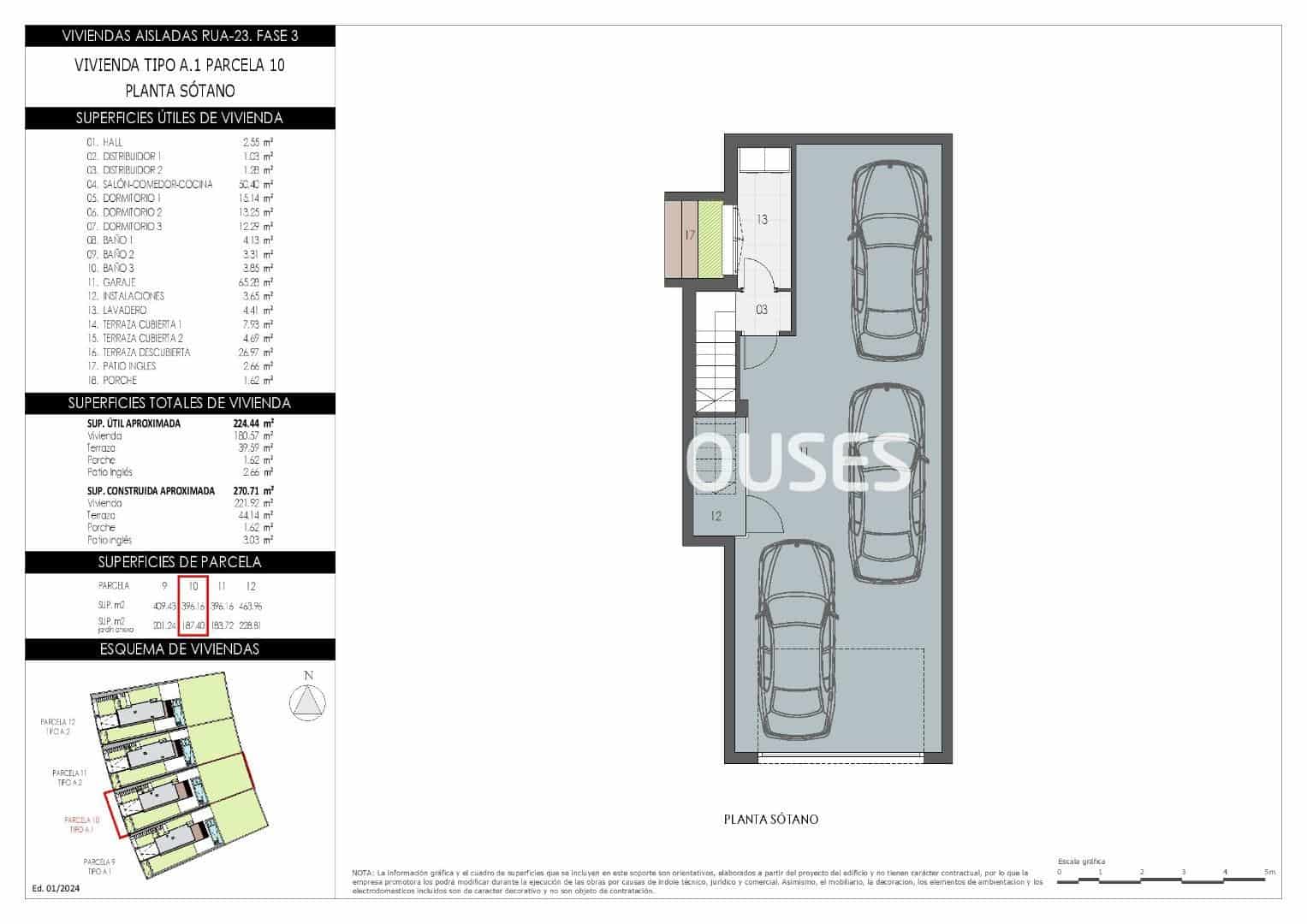 3 makuuhuone Huvila myytävänä paikassa Finestrat mukana uima-altaan 
autotalli - 890 000 € (Ref: 9846761)