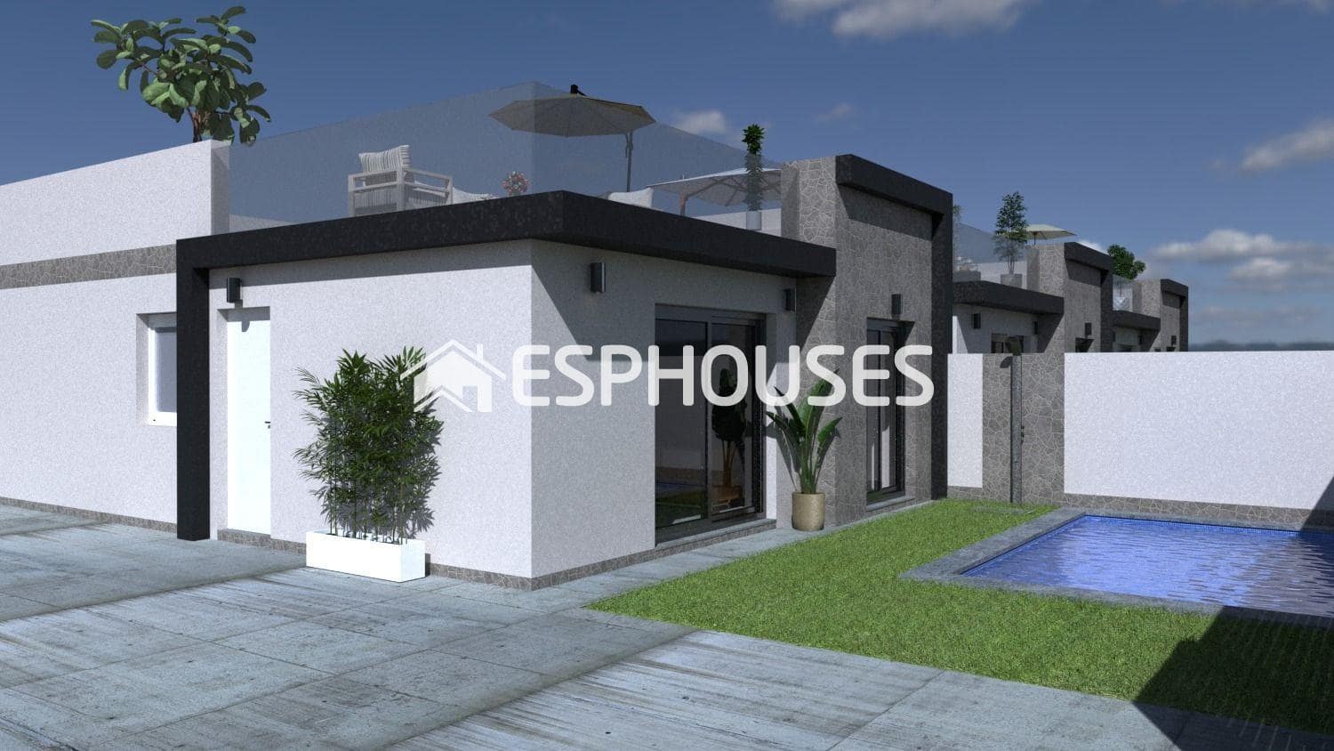 3 soverom Villa til salgs i Torre-Pacheco med svømmebasseng garasje - € 314 900 (Ref: 9860339)