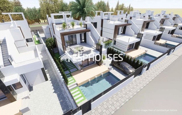 3 soverom Villa til salgs i Centro, Los Alcázares med svømmebasseng garasje - € 587 800 (Ref: 9860346)