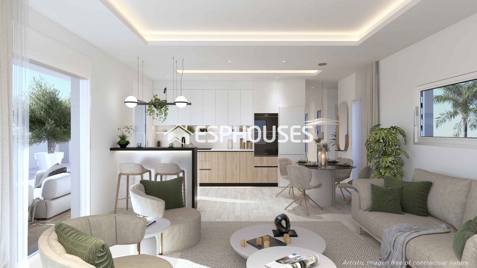 3 Zimmer Penthouse zu verkaufen in Los Alcazares mit Pool Garage - 465.000 € (Ref: 9860347)