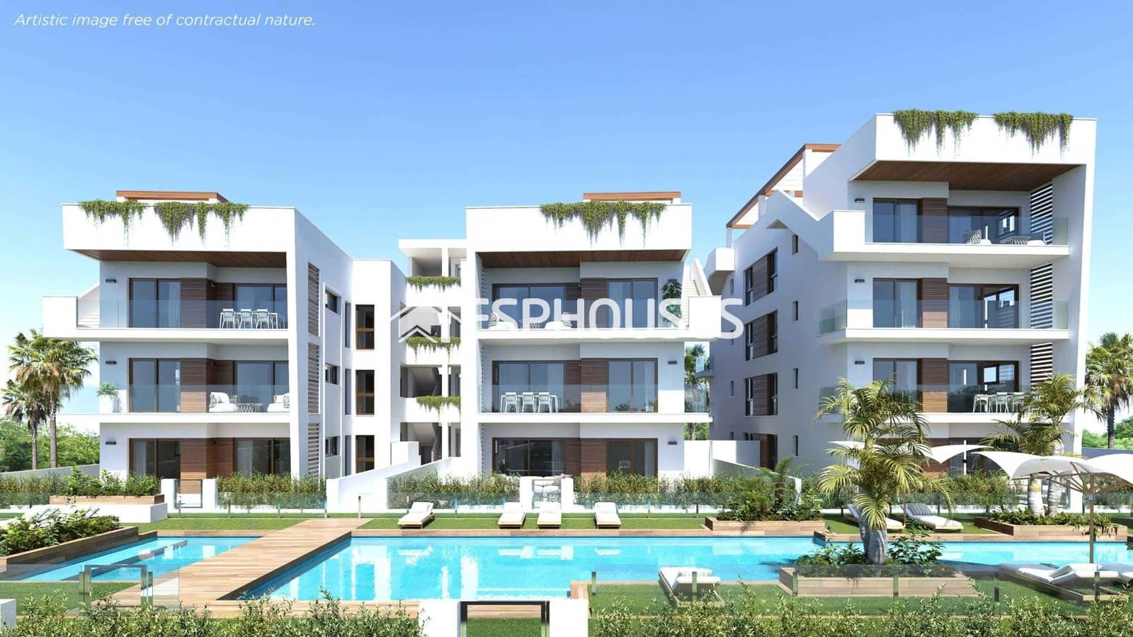 3 sovrum Lägenhet till salu i Los Alcazares med pool garage - 399 000 € (Ref: 9860349)
