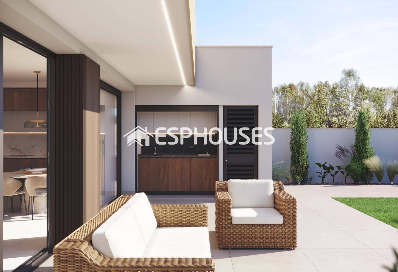 3 soverom Villa til salgs i Santiago de la Ribera med svømmebasseng garasje - € 635 000 (Ref: 9860355)
