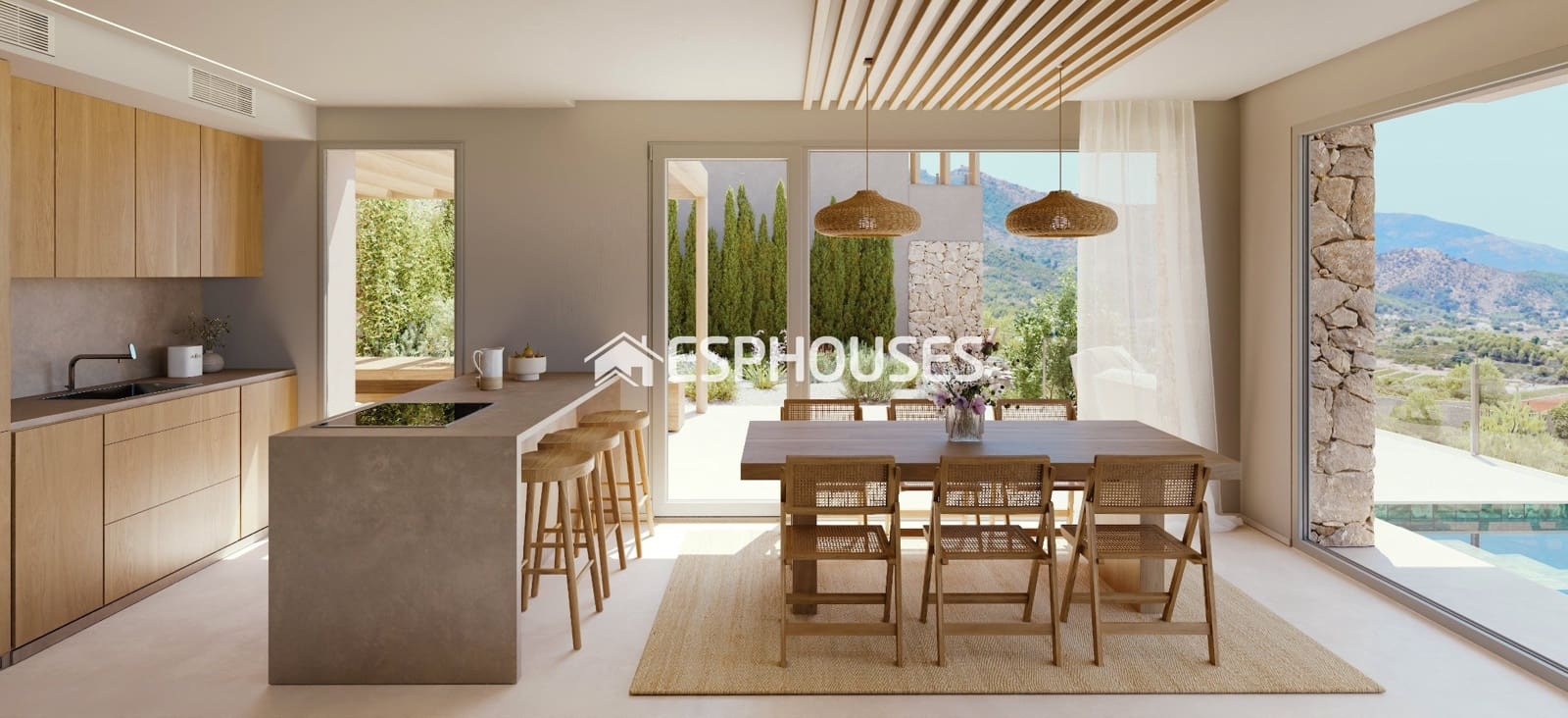 3 Zimmer Villa zu verkaufen in Lliber mit Pool - 1.032.000 € (Ref: 9860359)