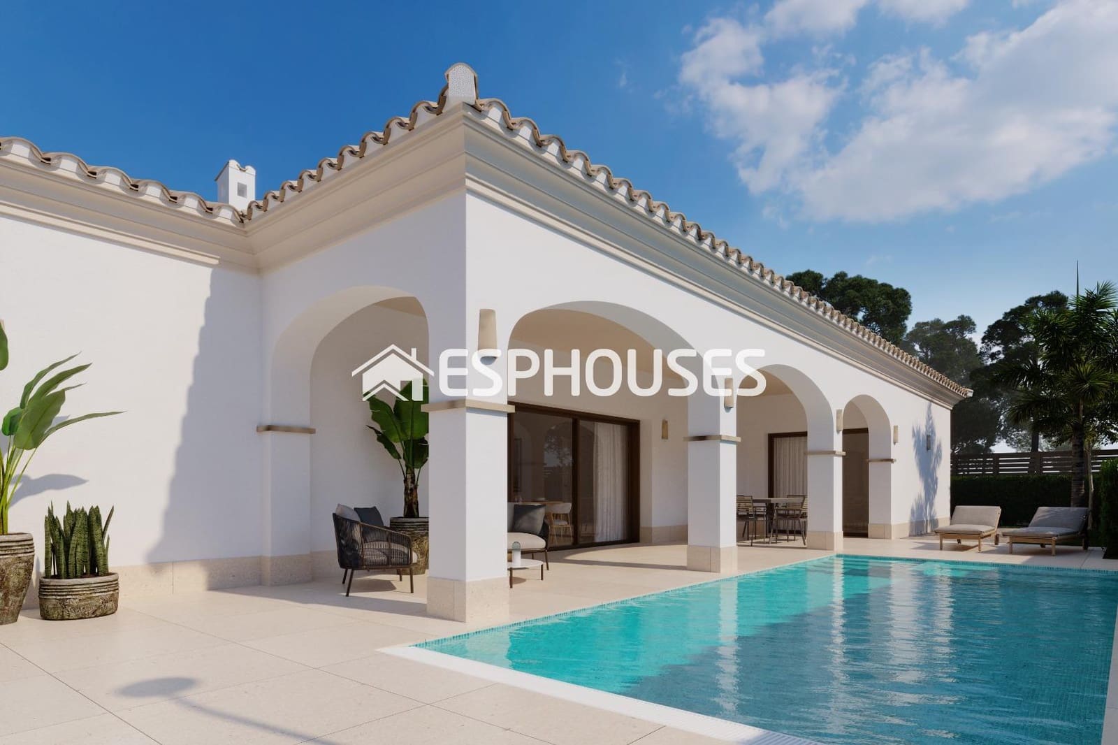 Chalet de 3 habitaciones en Los Cuarteros en venta con piscina garaje - 809.950 € (Ref: 9873754)