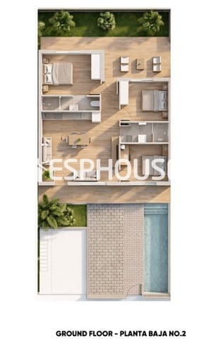 3 soverom Leilighet til salgs i Pilar de la Horadada ciudad, Pilar de la Horadada med svømmebasseng garasje - € 379 900 (Ref: 9873756)