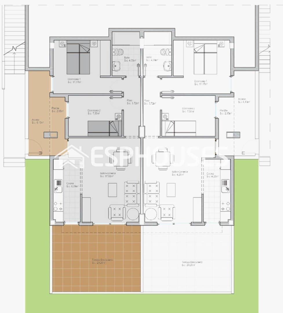 2 bedroom Apartment for sale in Muchamiel / Mutxamel with pool garage - € 234,000 (Ref: 9873759)