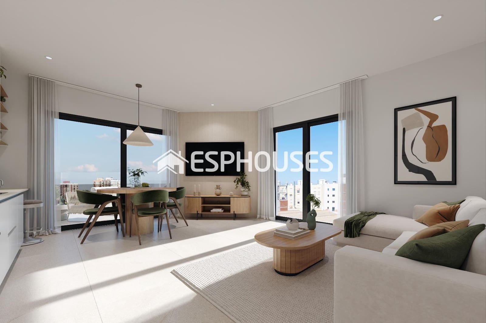 3 soverom Leilighet til salgs i Alicante by med svømmebasseng - € 320 000 (Ref: 9873761)
