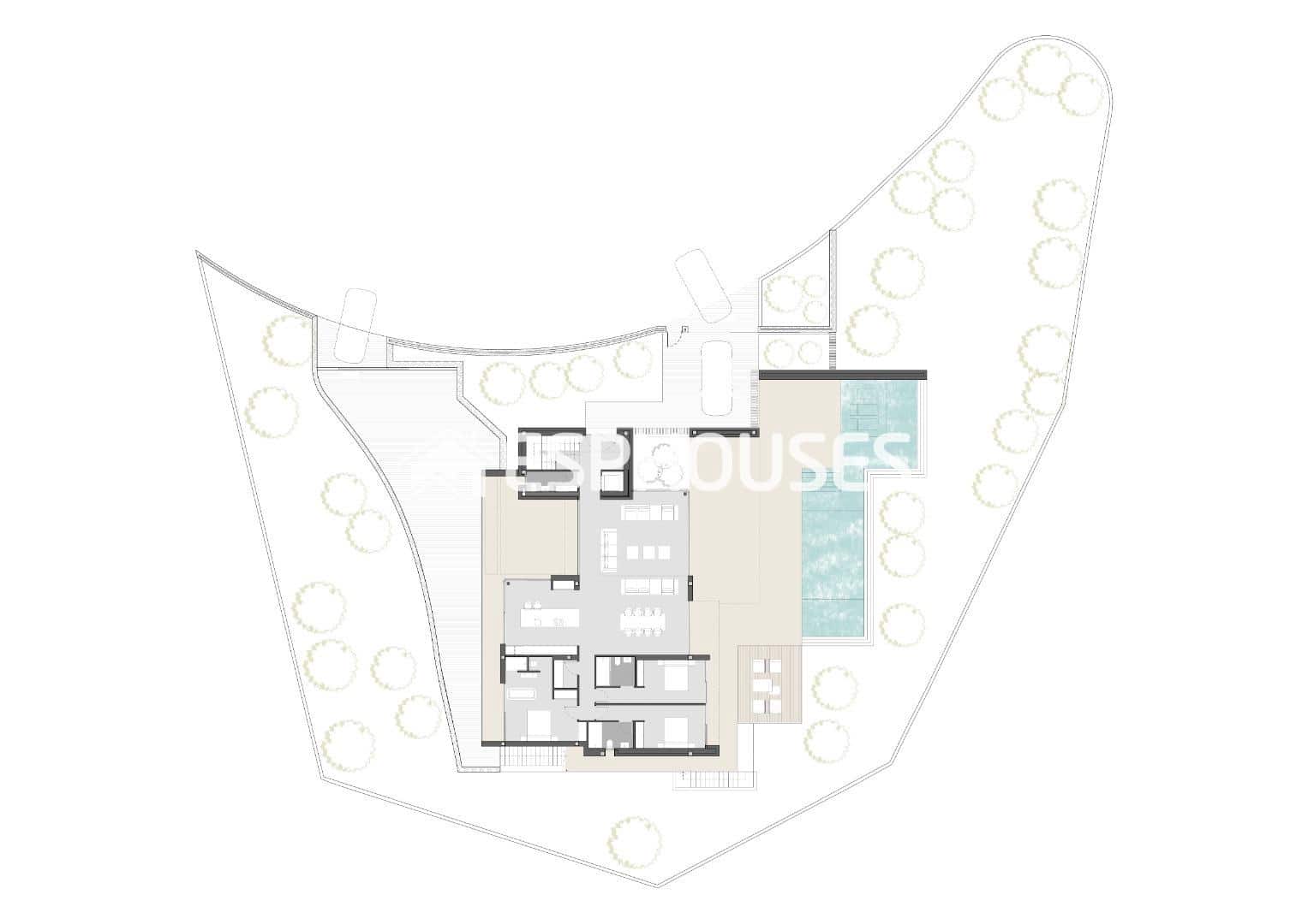 4 bedroom Villa for sale in Moraira with pool garage - € 3,950,000 (Ref: 9873766)