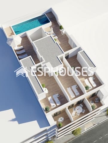 3 soverom Leilighet til salgs i Centro - Muelle Pesquero, Torrevieja med svømmebasseng - € 286 000 (Ref: 9882188)