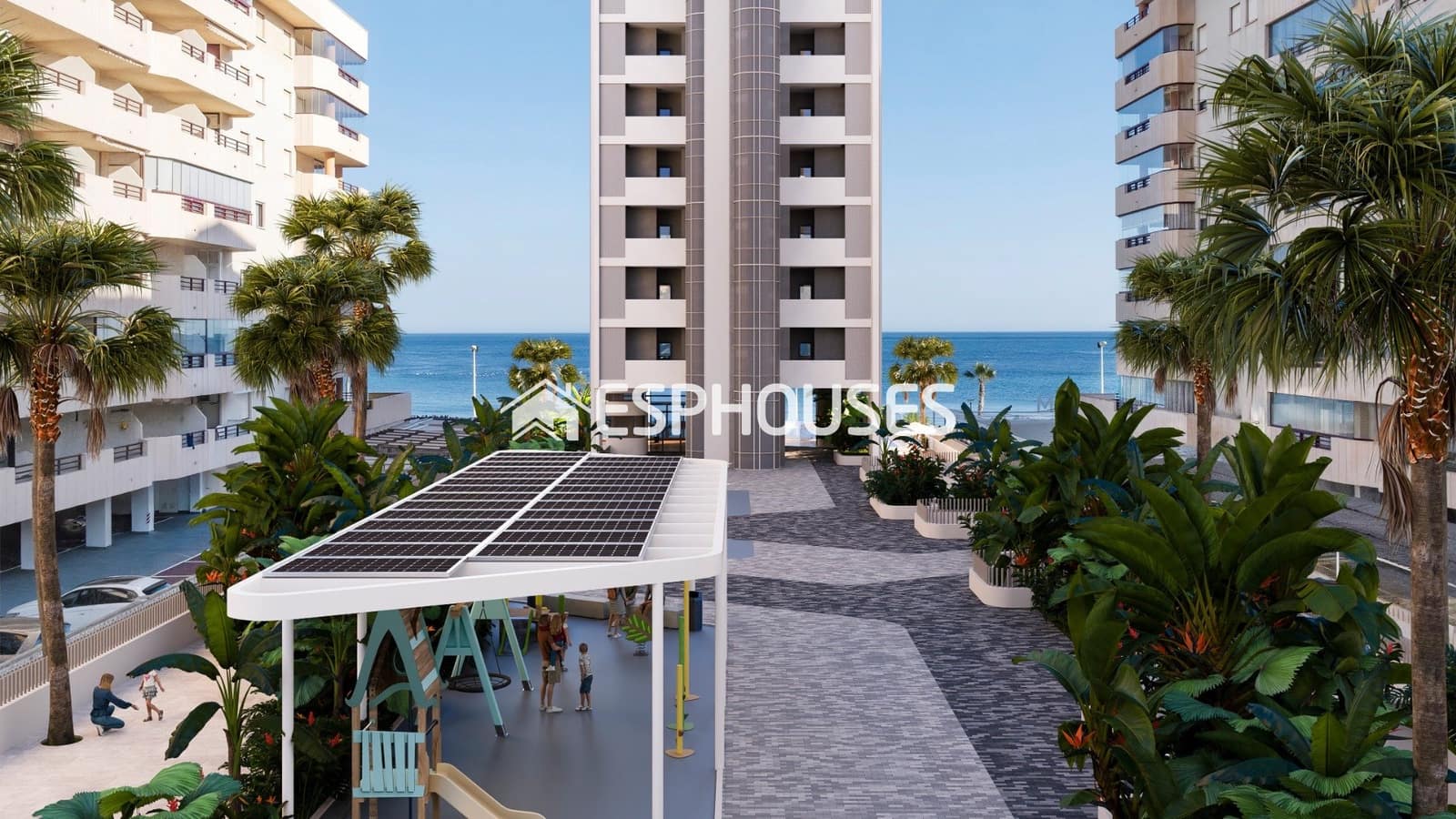 2 soveværelse Lejlighed til salg i Calpe / Calp med swimmingpool garage - € 810.000 (Ref: 9901316)