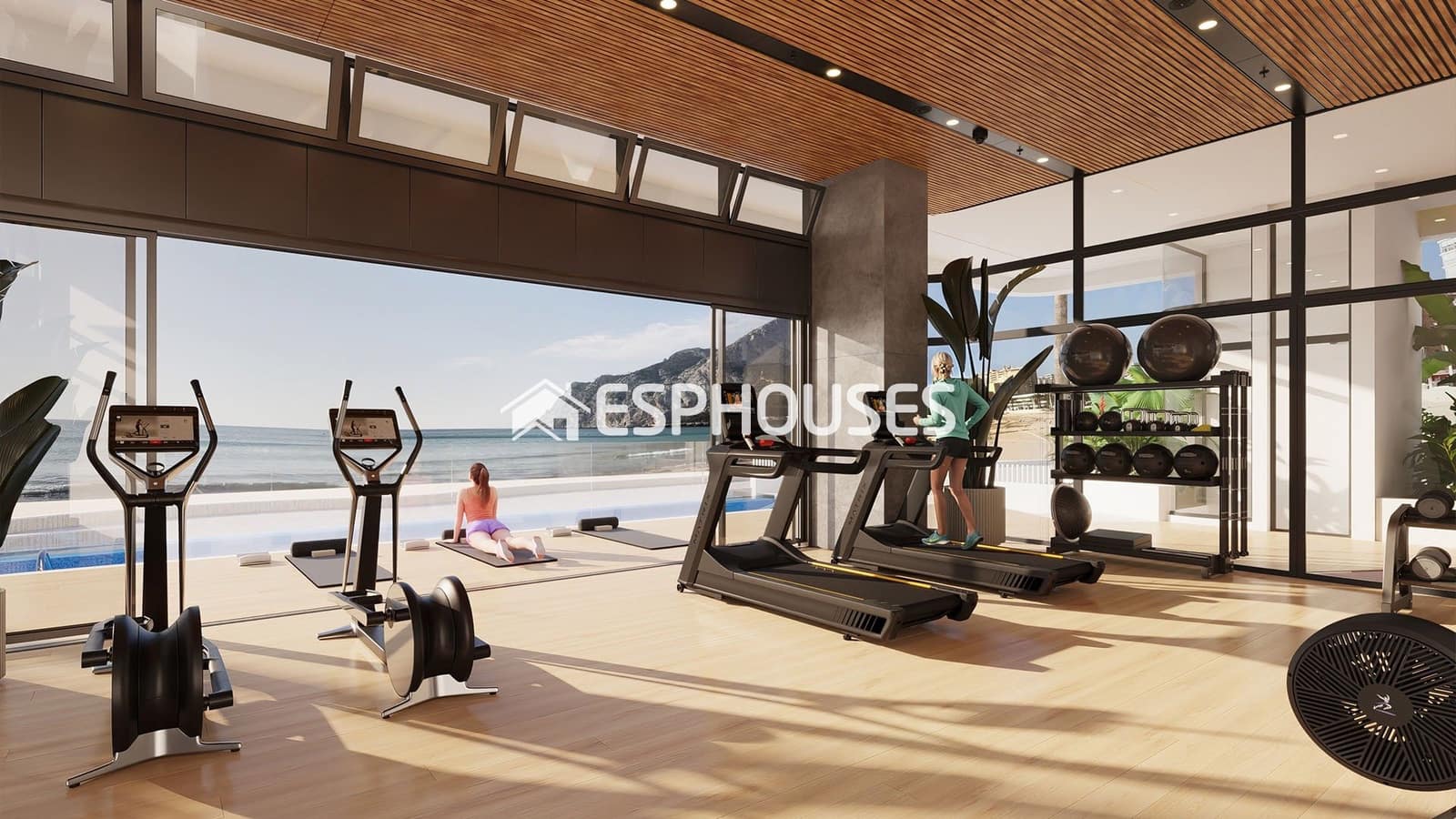 2 soveværelse Lejlighed til salg i Calpe / Calp med swimmingpool garage - € 810.000 (Ref: 9901316)
