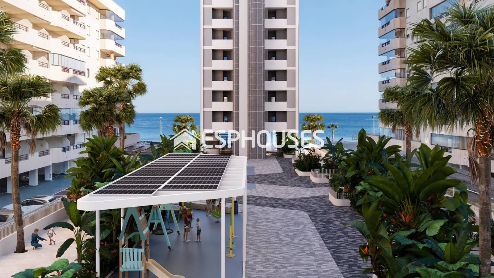 3 sovrum Lägenhet till salu i Calpe / Calp med pool garage - 1 029 000 € (Ref: 9901319)