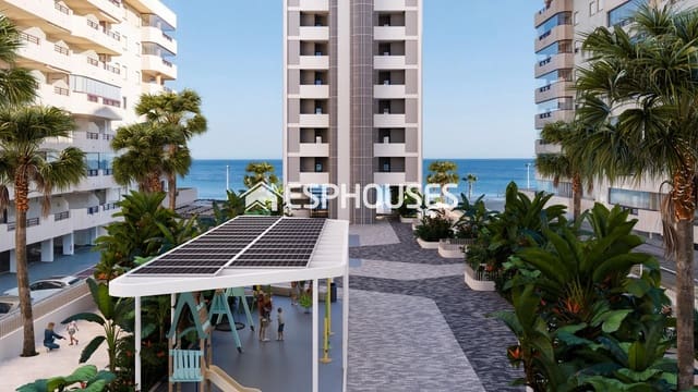 3 sovrum Lägenhet till salu i Levante - Playa Fossa, Calpe / Calp med pool garage - 1 029 000 € (Ref: 9901319)