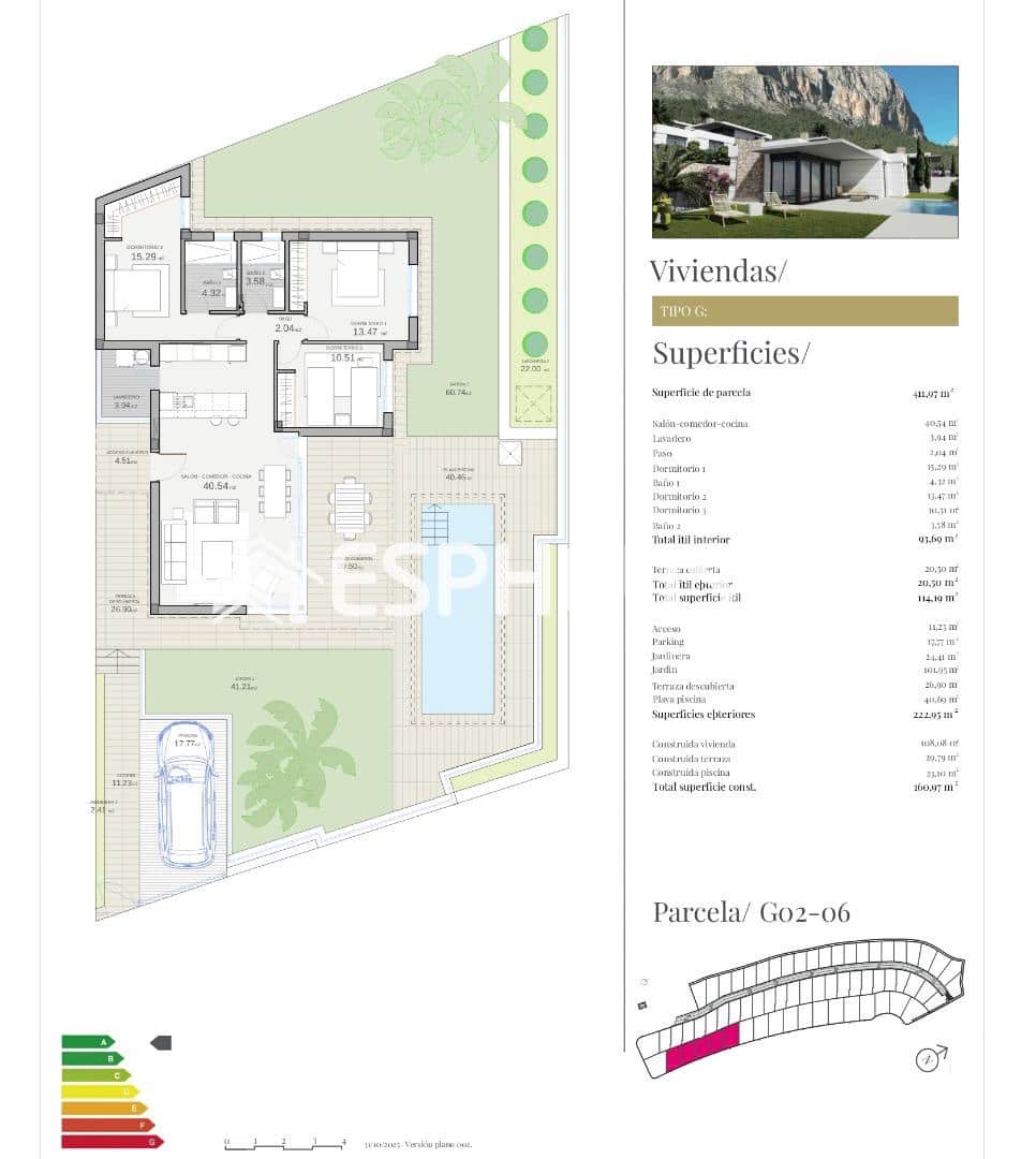 3 soveværelse Villa til salg i Polop med swimmingpool garage - € 566.500 (Ref: 9940426)