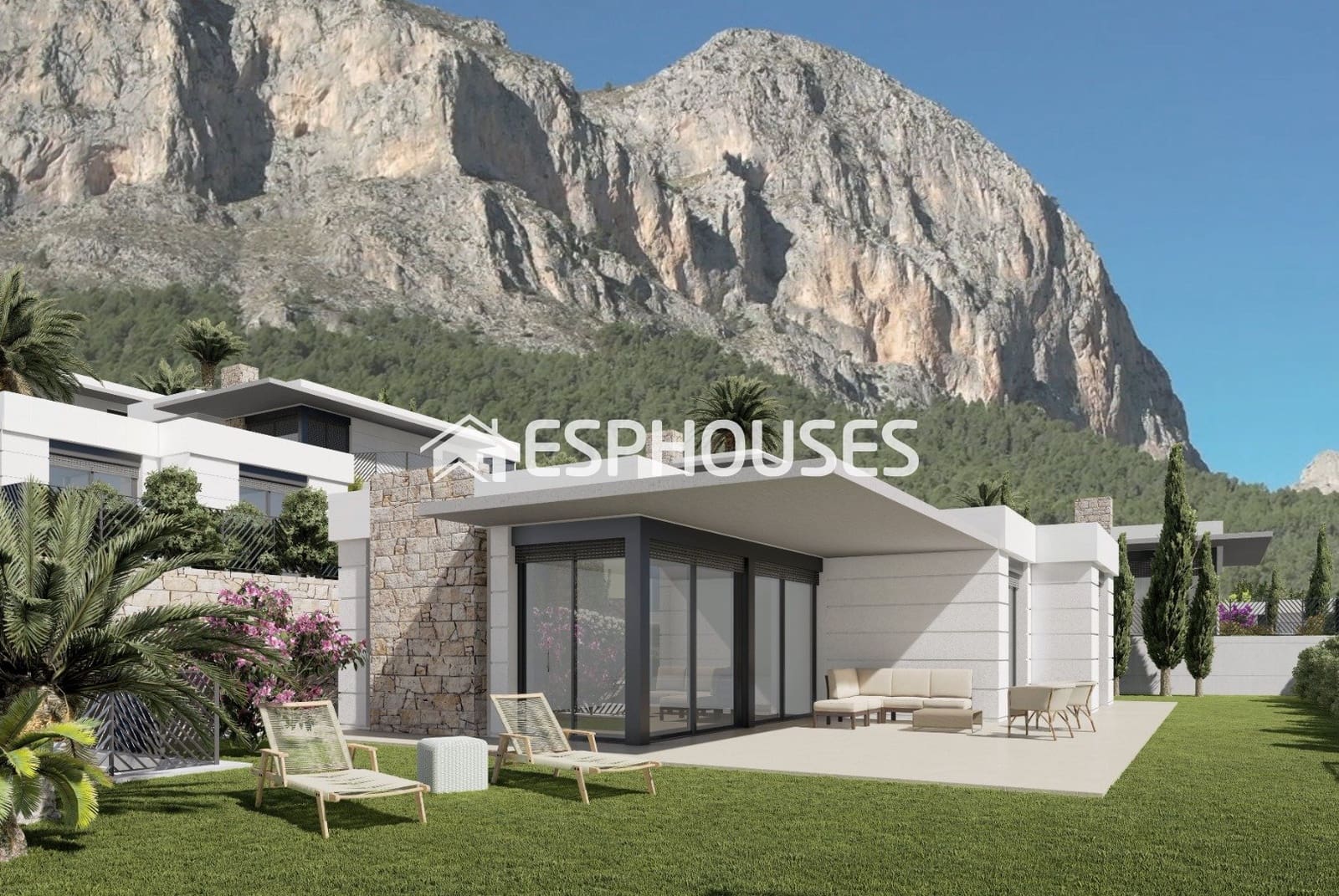 3 sovrum Villa till salu i Polop med pool garage - 566 500 € (Ref: 9940426)