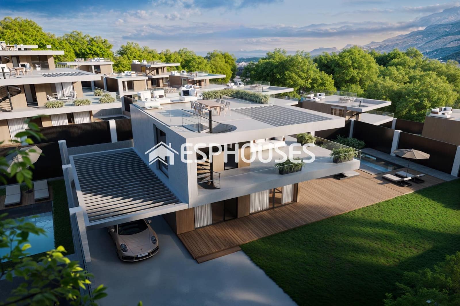 3 soveværelse Villa til salg i Polop med swimmingpool garage - € 482.121 (Ref: 9955339)