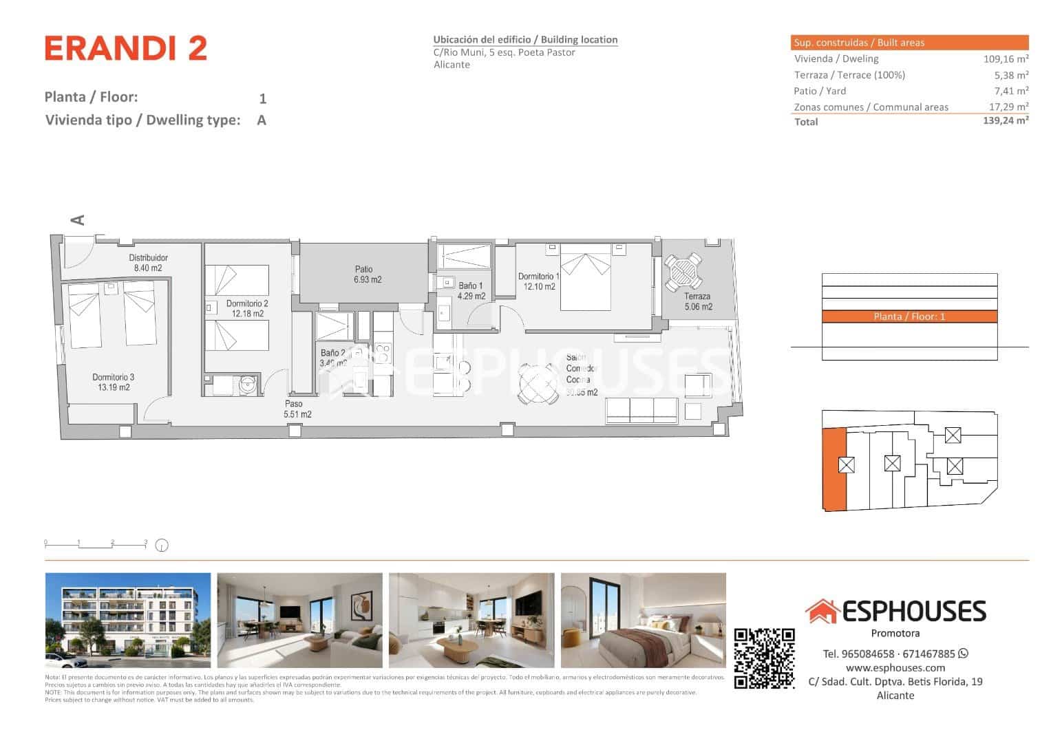 3 sypialnia Apartament na sprzedaż w Miasto Alicante / Alacant z basenem - 316 000 € (Ref: 9958167)