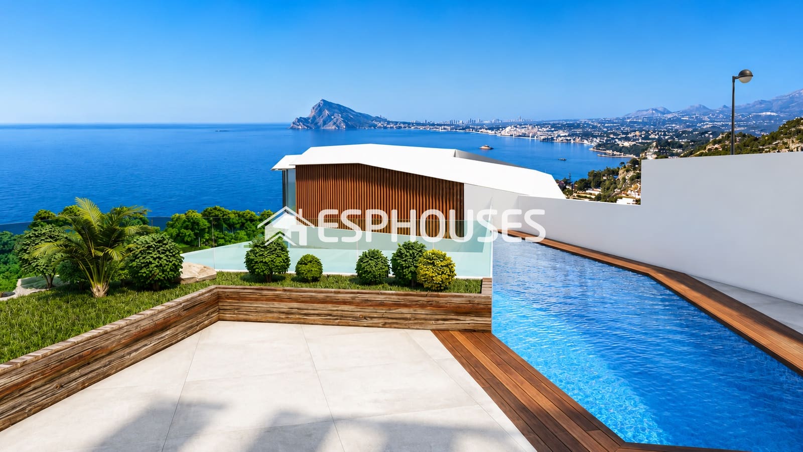 4 soveværelse Lejlighed til salg i Calpe / Calp med swimmingpool garage - € 2.650.000 (Ref: 9973909)