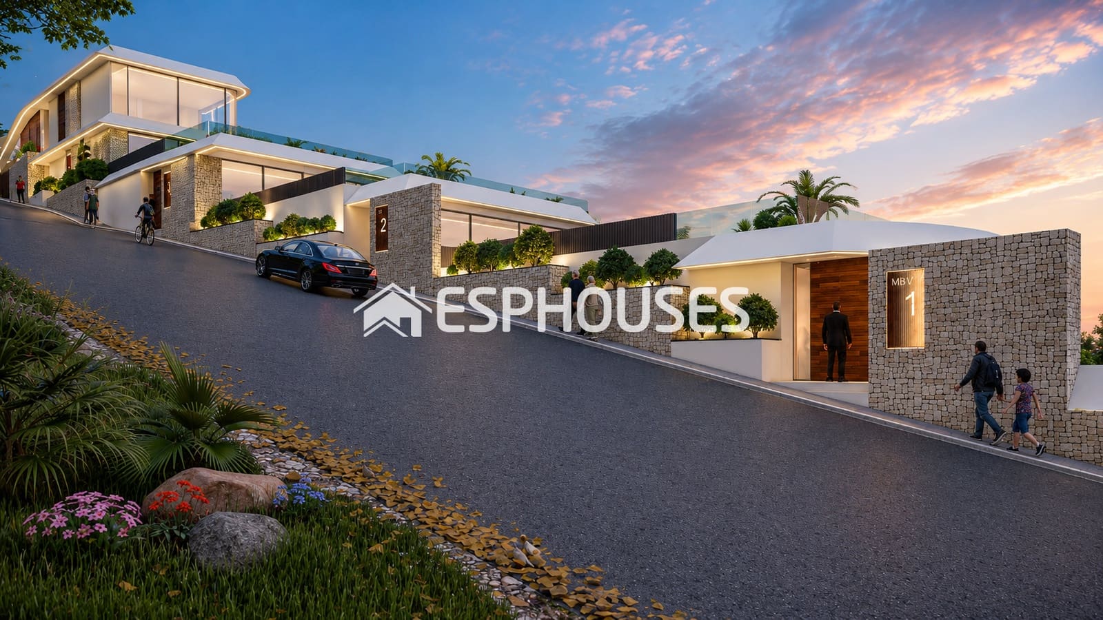 4 soveværelse Lejlighed til salg i Calpe / Calp med swimmingpool garage - € 2.650.000 (Ref: 9973909)
