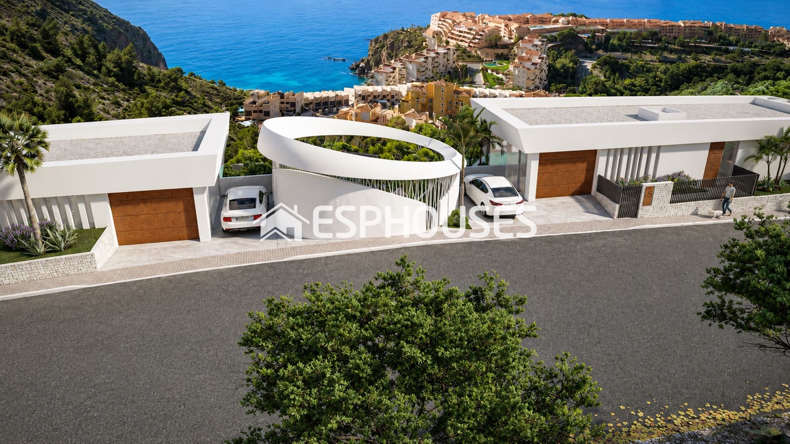 4 soveværelse Lejlighed til salg i Calpe / Calp med swimmingpool garage - € 2.650.000 (Ref: 9973909)