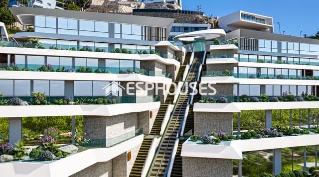 4 soveværelse Lejlighed til salg i Maryvilla, Calpe / Calp med swimmingpool garage - € 2.650.000 (Ref: 9973909)