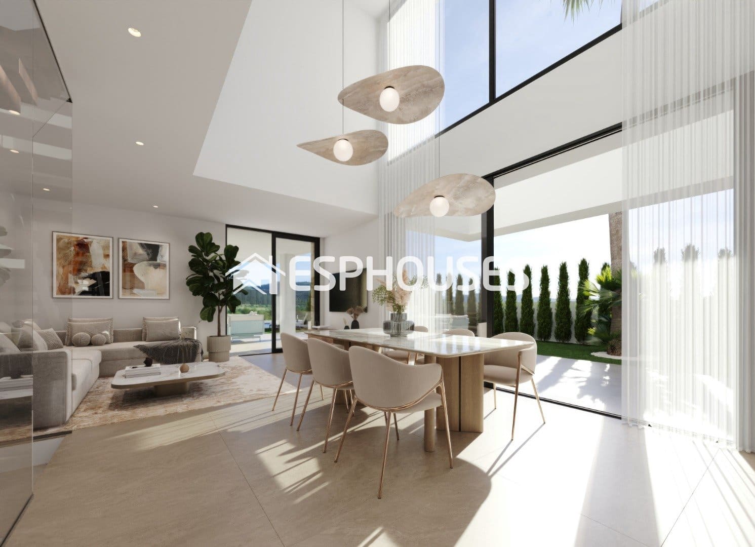 4 bedroom Villa for sale in Finestrat with pool - € 2,195,000 (Ref: 9973917)