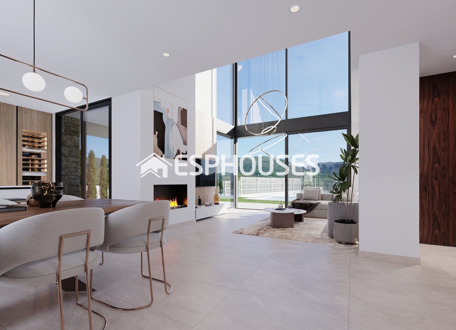 4 chambre Villa/Maison à vendre à Finestrat avec piscine garage - 2 195 000 € (Ref: 9973917)