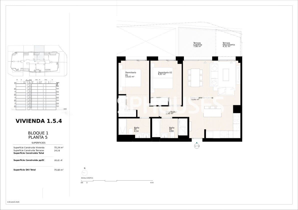 2 camera da letto Appartamento in vendita in La Villajoyosa / Vila Joiosa con piscina garage - 445.000 € (Rif: 9973919)