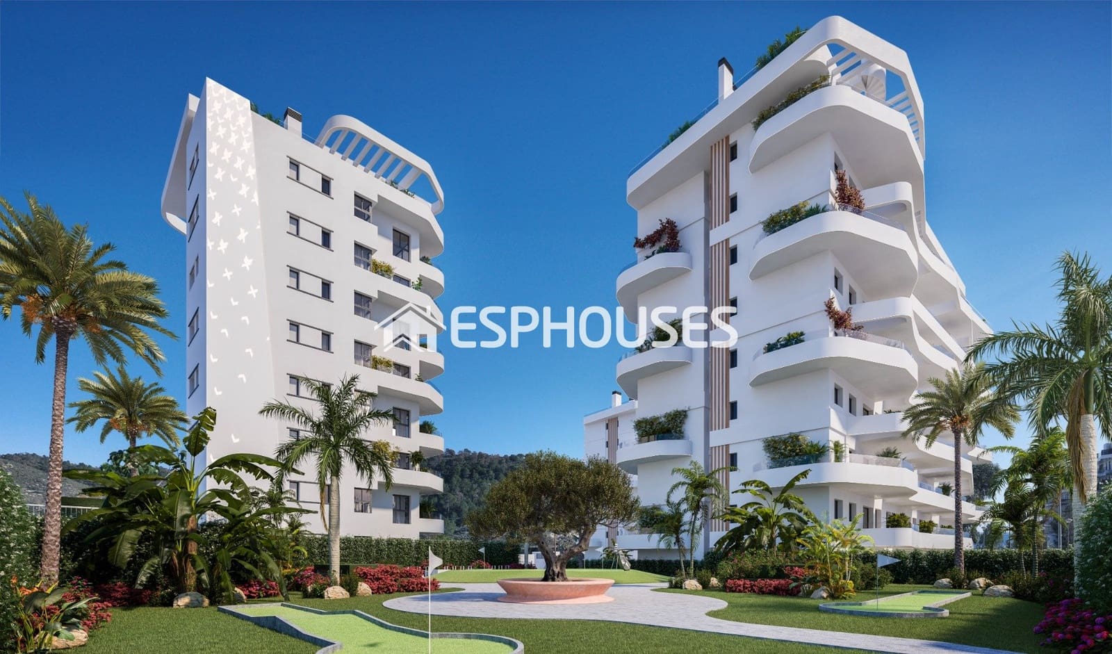 2 makuuhuone Huoneisto myytävänä paikassa La Villajoyosa / Vila Joiosa mukana uima-altaan 
autotalli - 424 000 € (Ref: 9973920)