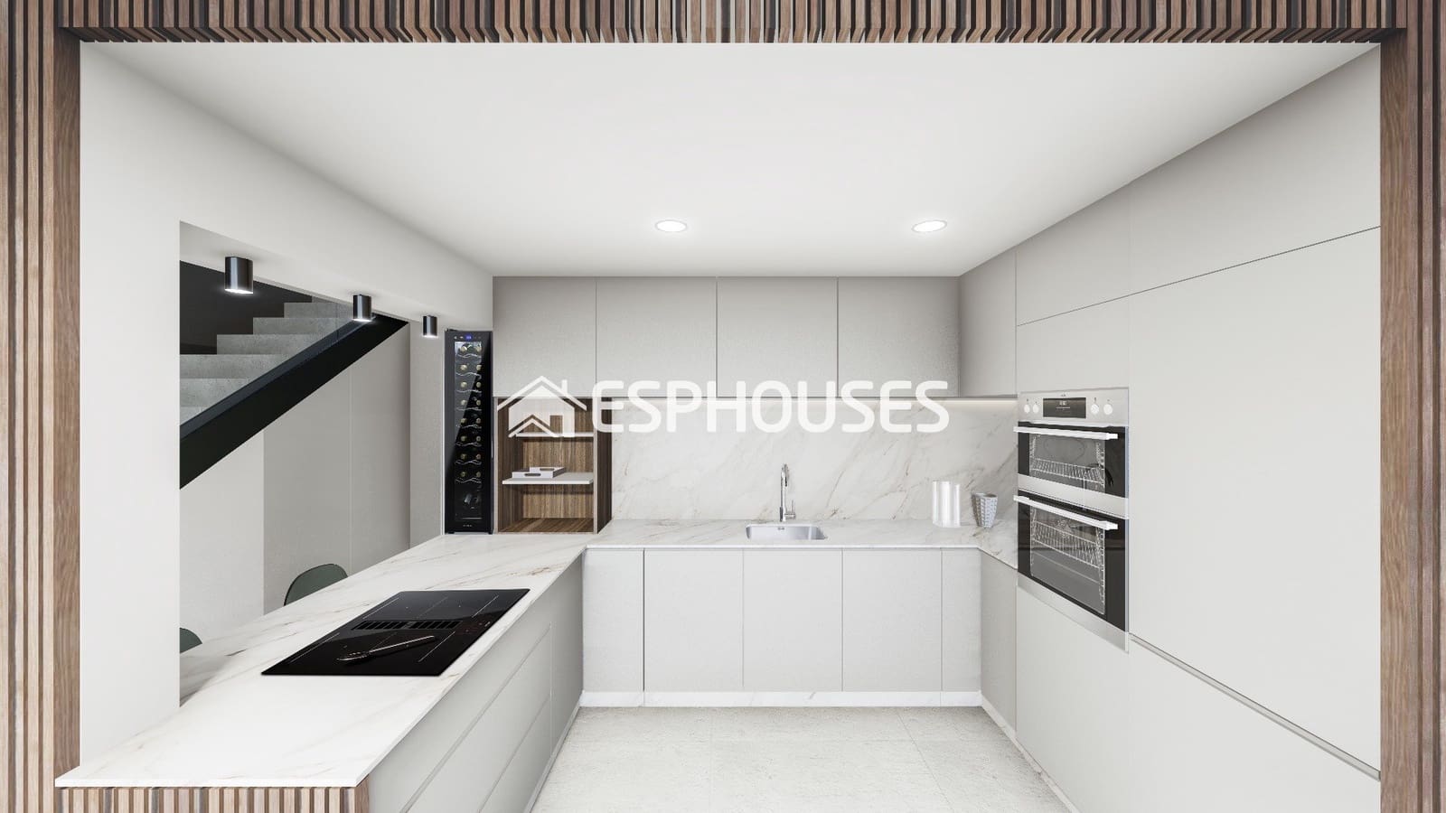3 chambre Villa/Maison Semi-Mitoyenne à vendre à Pilar de la Horadada avec piscine garage - 385 000 € (Ref: 9973922)