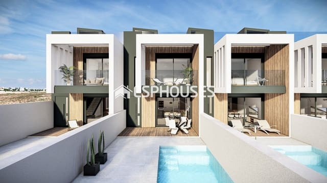 3 soveværelse Semi-Rækkehus til salg i Pilar de la Horadada ciudad, Pilar de la Horadada med swimmingpool garage - € 385.000 (Ref: 9973922)