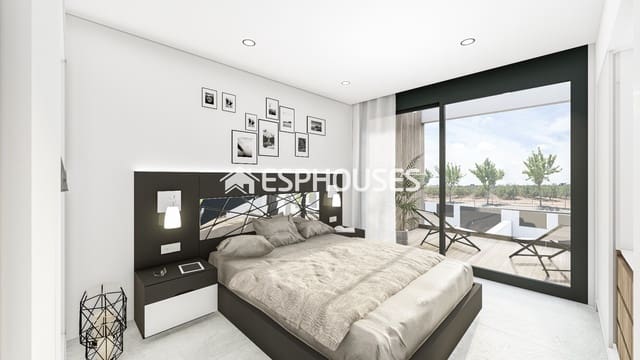 3 soveværelse Semi-Rækkehus til salg i Pilar de la Horadada ciudad, Pilar de la Horadada med swimmingpool garage - € 385.000 (Ref: 9973922)
