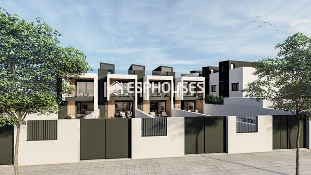 3 soveværelse Semi-Rækkehus til salg i Pilar de la Horadada ciudad, Pilar de la Horadada med swimmingpool garage - € 385.000 (Ref: 9973922)