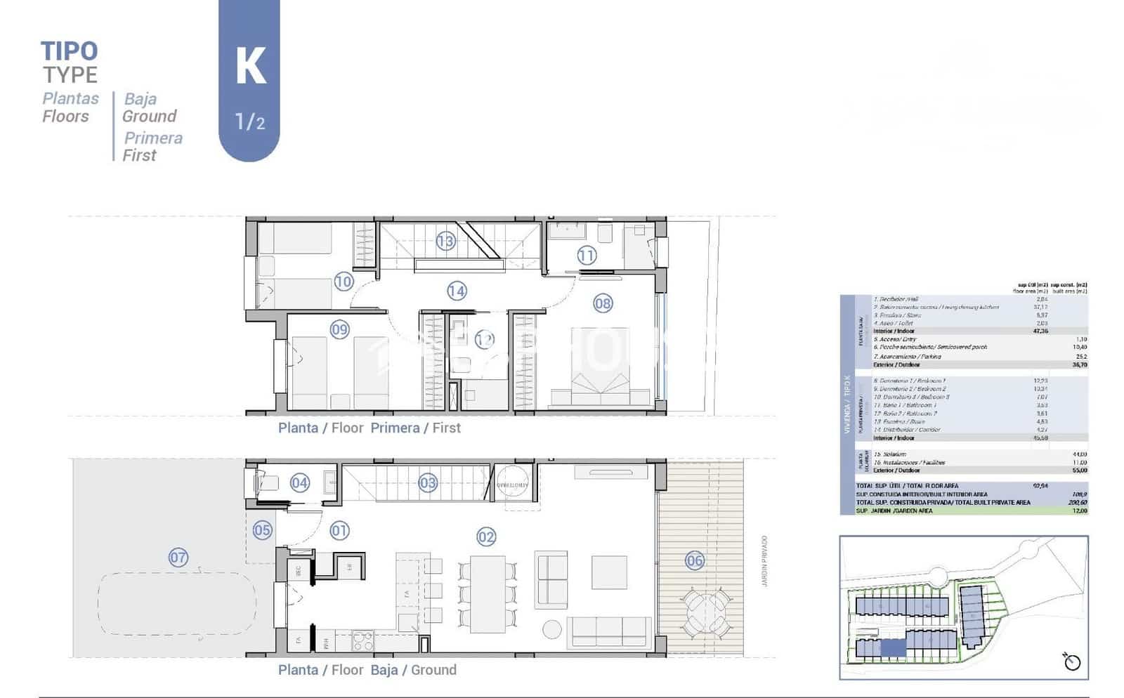 3 soverom Bungalow til salgs i El Campello med svømmebasseng - € 548 000 (Ref: 9973925)