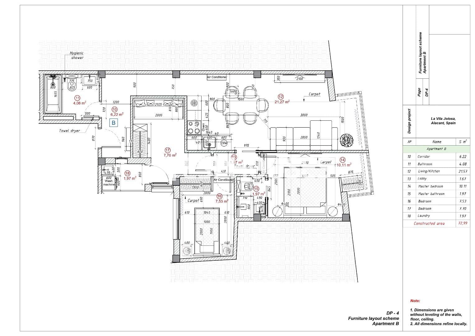 3 Zimmer Apartment zu verkaufen in La Villajoyosa / Vila Joiosa - 304.500 € (Ref: 9973934)