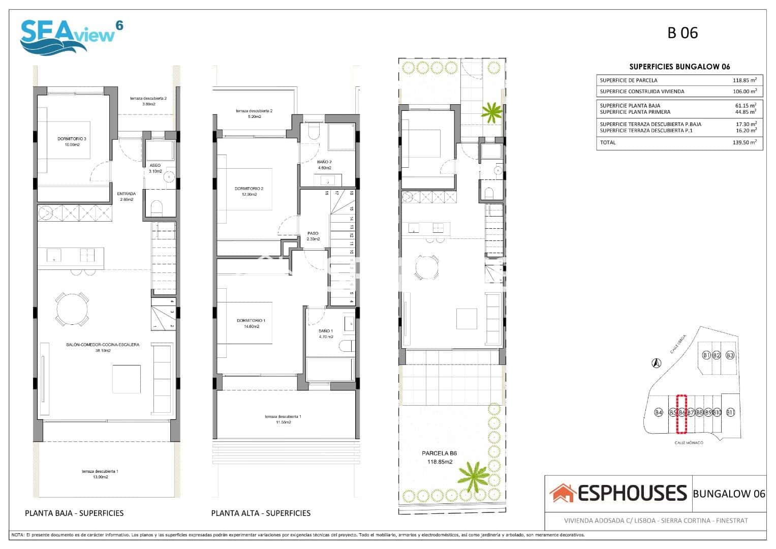 Casa de 3 habitaciones en Finestrat en venta con piscina garaje - 525.000 € (Ref: 9974248)