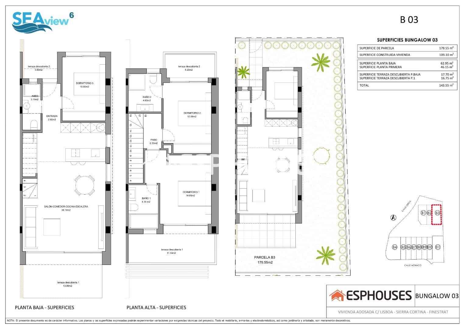 3 slaapkamer Huis te koop in Finestrat met zwembad garage - € 565.000 (Ref: 9974252)
