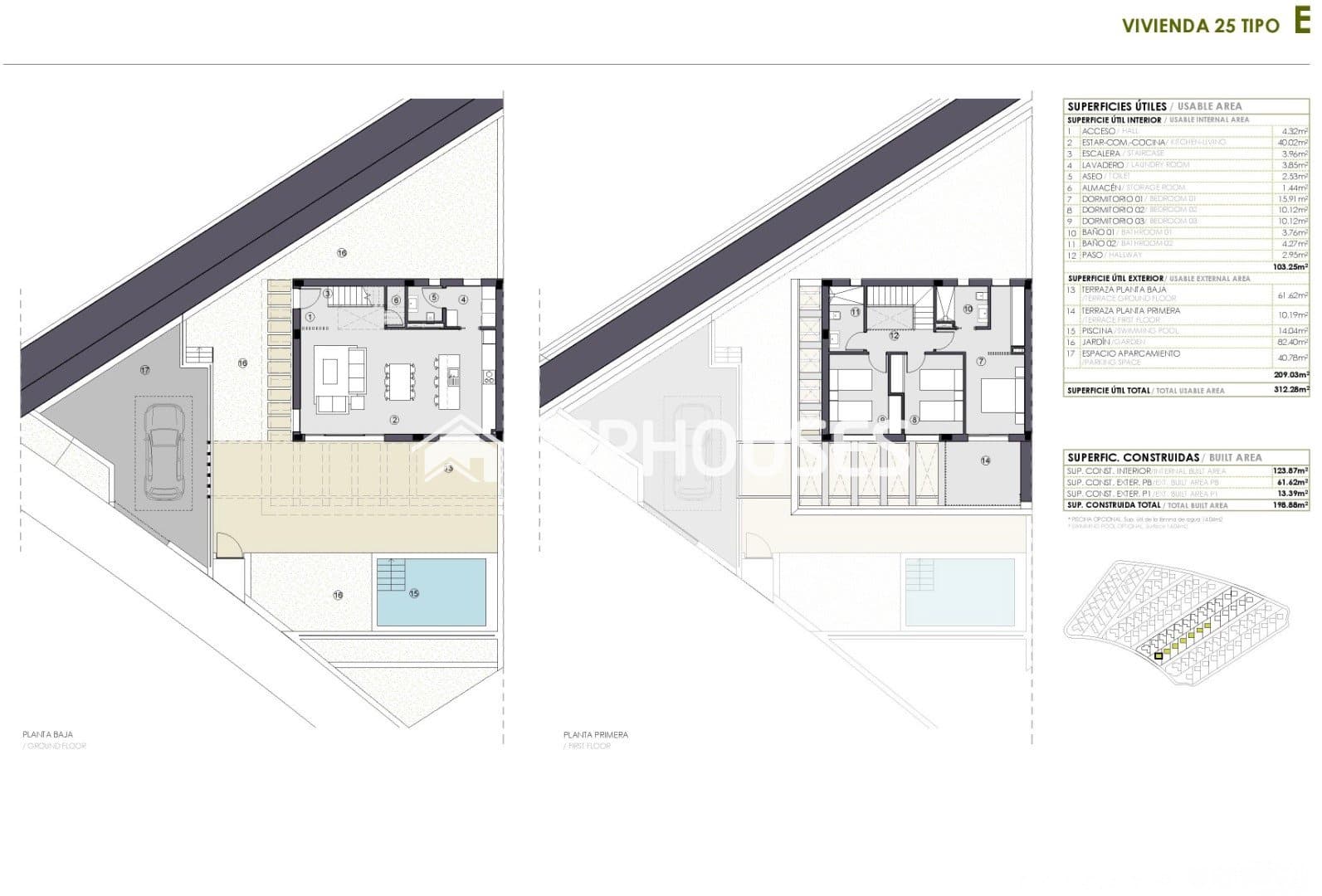 3 soveværelse Villa til salg i Polop med swimmingpool garage - € 780.000 (Ref: 9975901)
