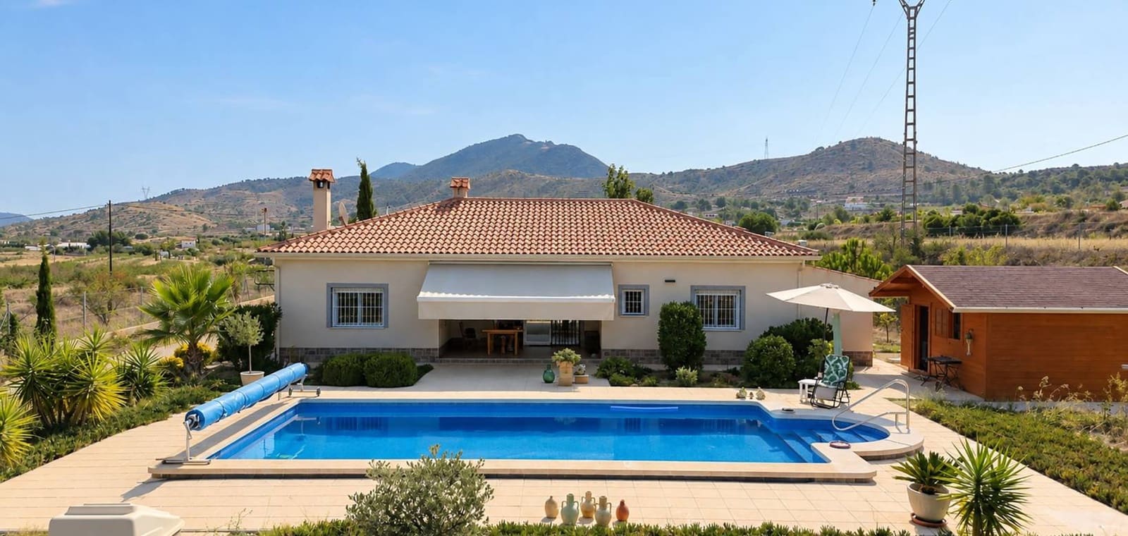 3 soverom Villa til salgs i Hondon de los Frailes med svømmebasseng garasje - € 360 000 (Ref: 10055651)