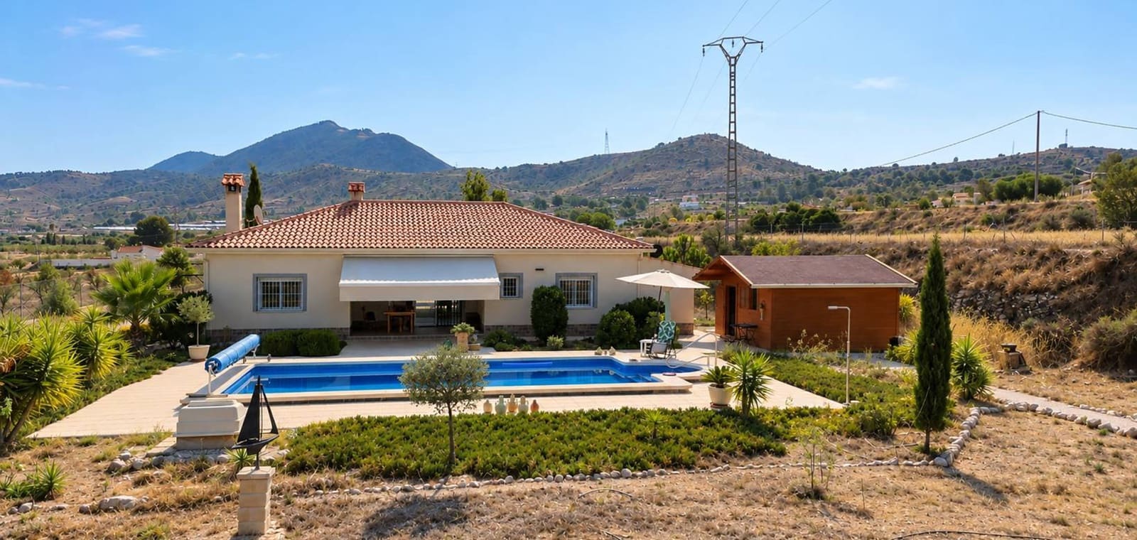 3 soverom Villa til salgs i Hondon de los Frailes med svømmebasseng garasje - € 360 000 (Ref: 10055651)