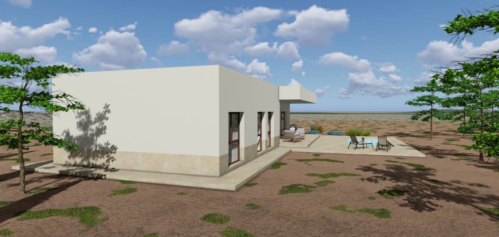3 Zimmer Villa zu verkaufen in Pinoso mit Pool Garage - 420.000 € (Ref: 10086715)