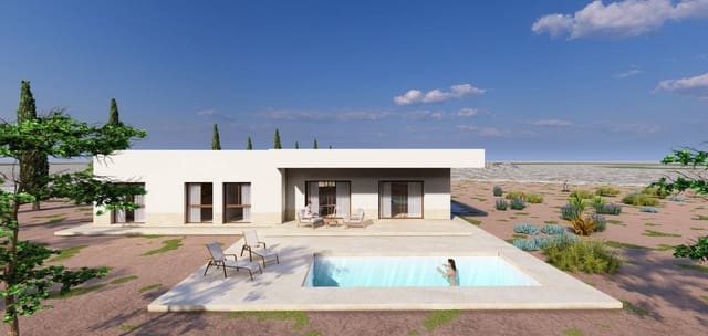 3 Zimmer Villa zu verkaufen in Pinoso mit Pool Garage - 420.000 € (Ref: 10086715)