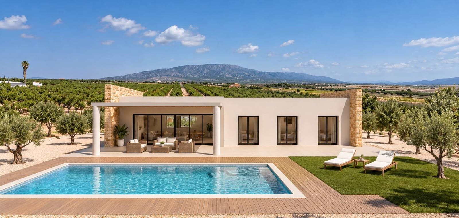 3 sypialnia Willa na sprzedaż w Pinoso z basenem - 390 000 € (Ref: 10168815)