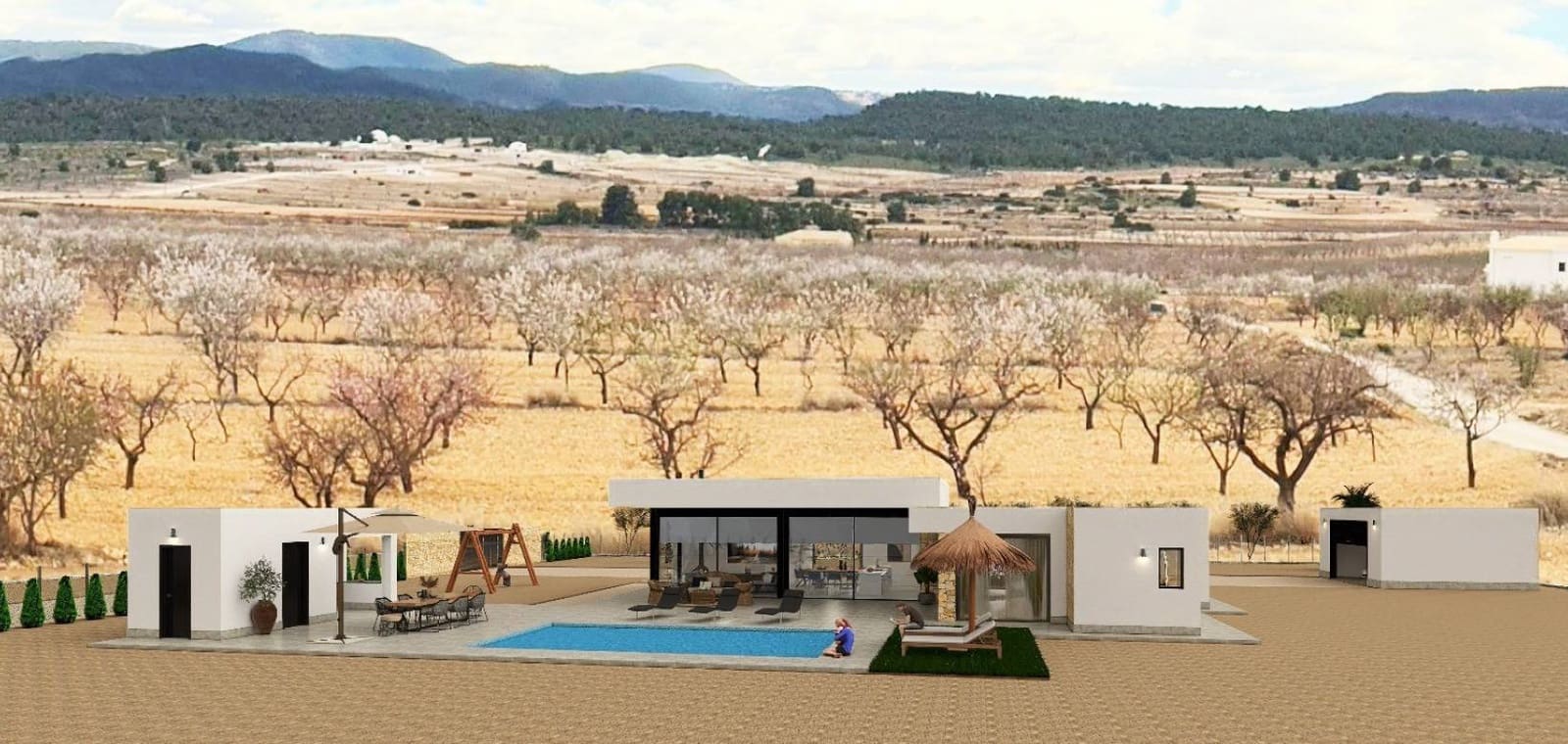 3 bedroom Villa for sale in Pinoso with pool garage - € 565,000 (Ref: 9311932)