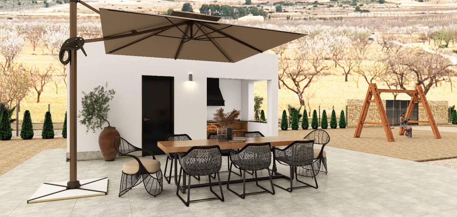 3 bedroom Villa for sale in Pinoso with pool garage - € 565,000 (Ref: 9311932)