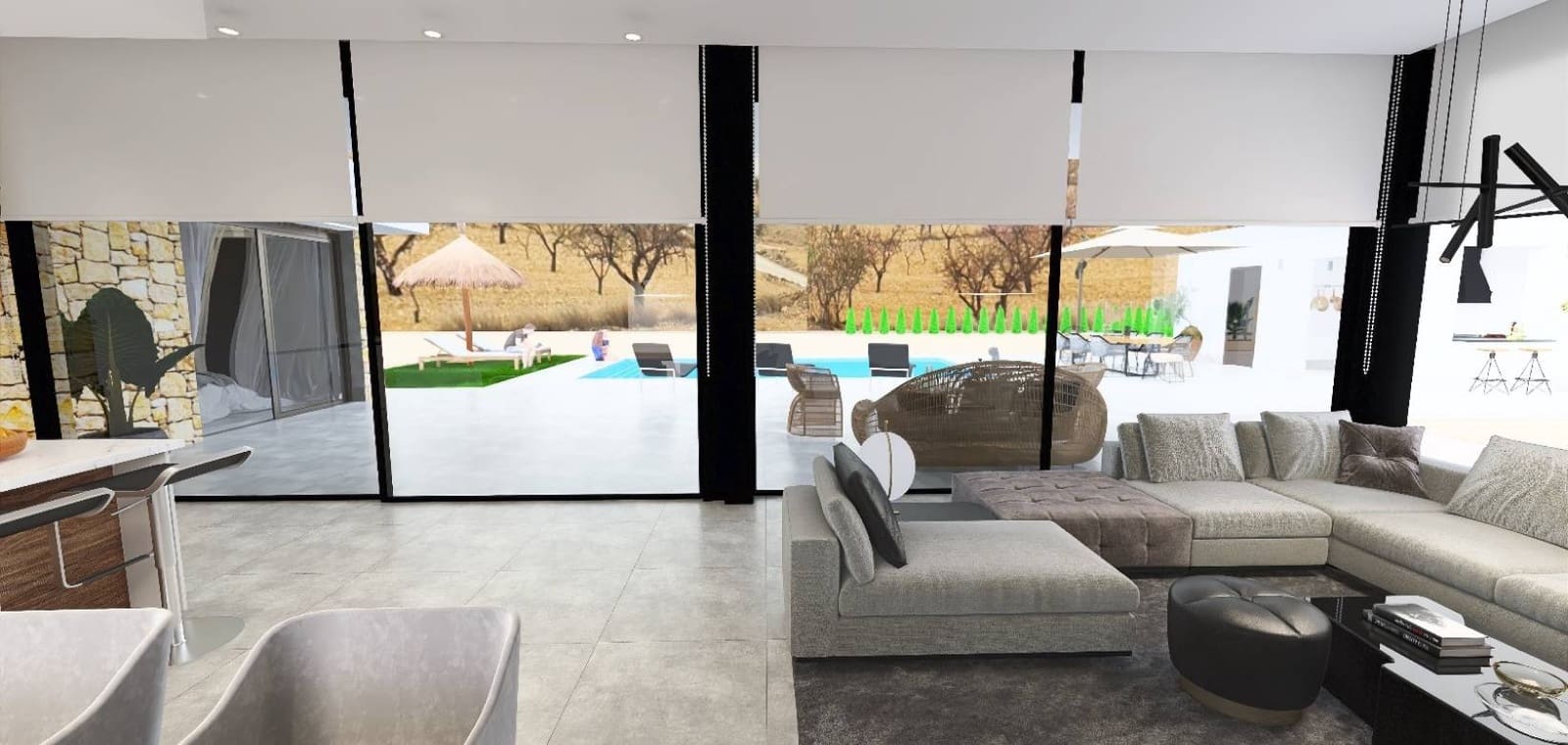 3 bedroom Villa for sale in Pinoso with pool garage - € 565,000 (Ref: 9311932)