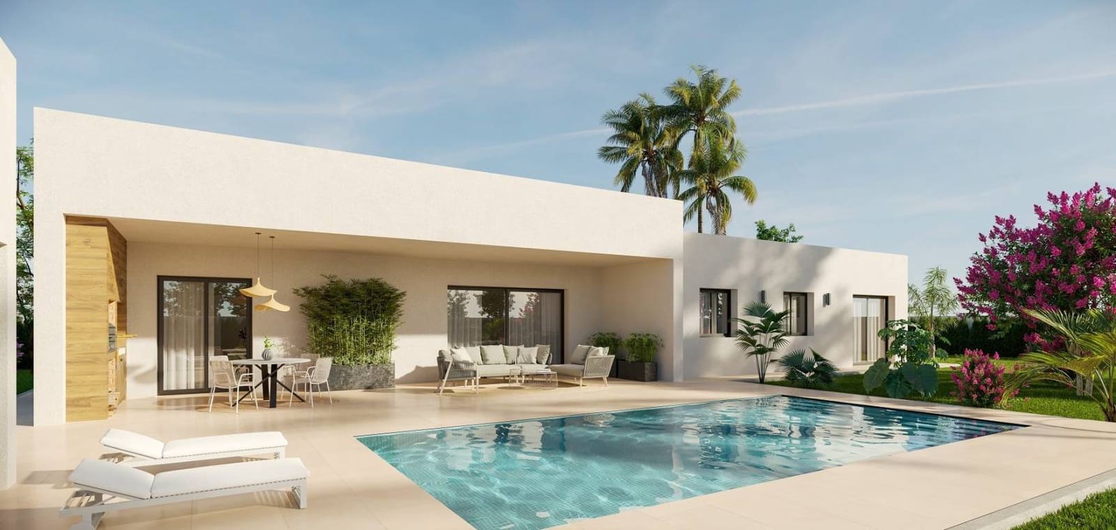 3 bedroom Villa for sale in Aspe with pool - € 326,000 (Ref: 9311933)