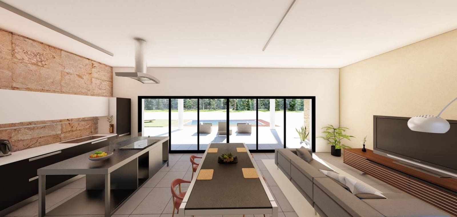 Chalet de 3 habitaciones en Pinoso en venta con piscina - 365.000 € (Ref: 9315224)