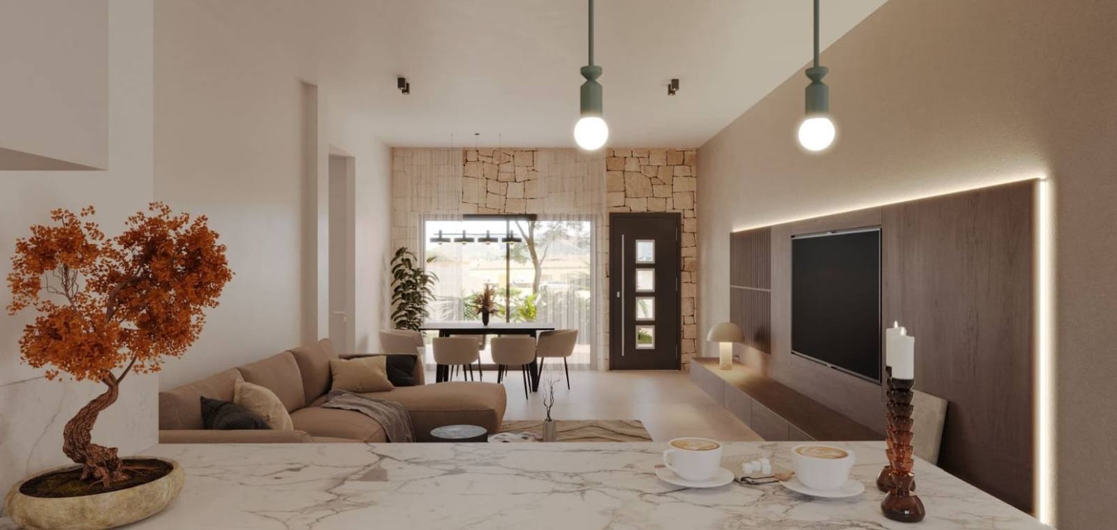 3 bedroom Semi-detached Villa for sale in La Romana with pool - € 270,000 (Ref: 9412937)